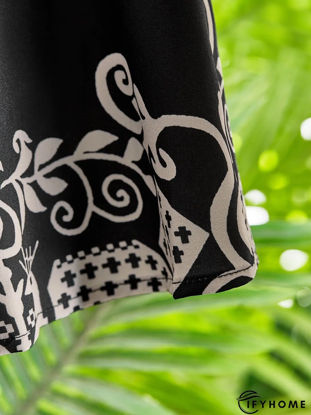 Polyester Fibre Casual V Neck Regular Fit Tunic Top | IFYHOME