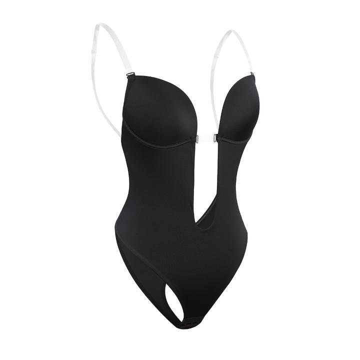 Plunge Backless Body Shaper Bra