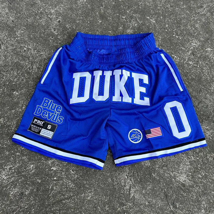 Duke Street Basketball Patch Mesh Shorts