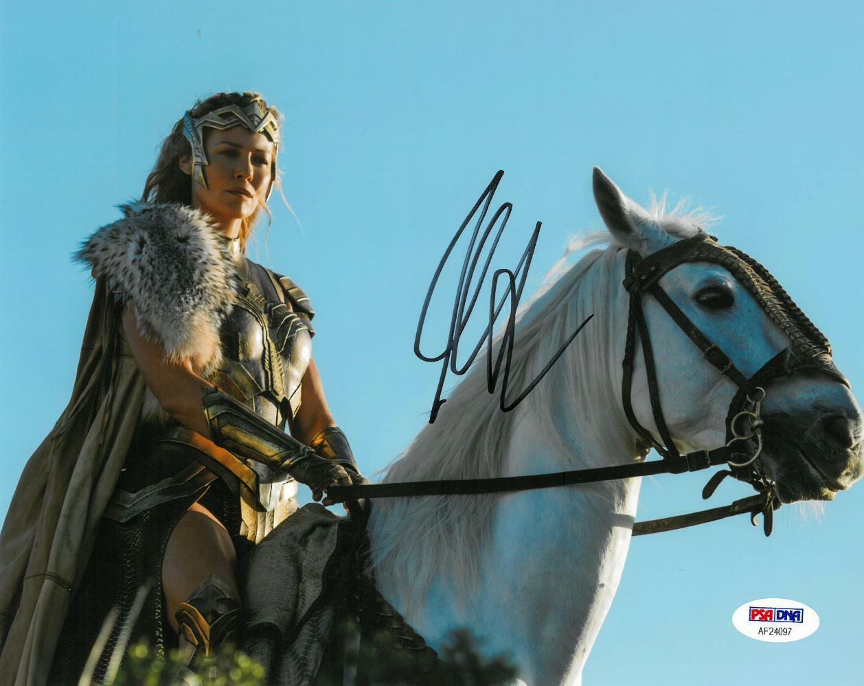 Connie Nielsen Signed Wonder Woman Autographed 8x10 Photo Poster painting PSA/DNA #AF24097