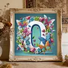 Butterfly Flower O 5D Partial Drill DIY Diamond Painting Kit 30*30cm