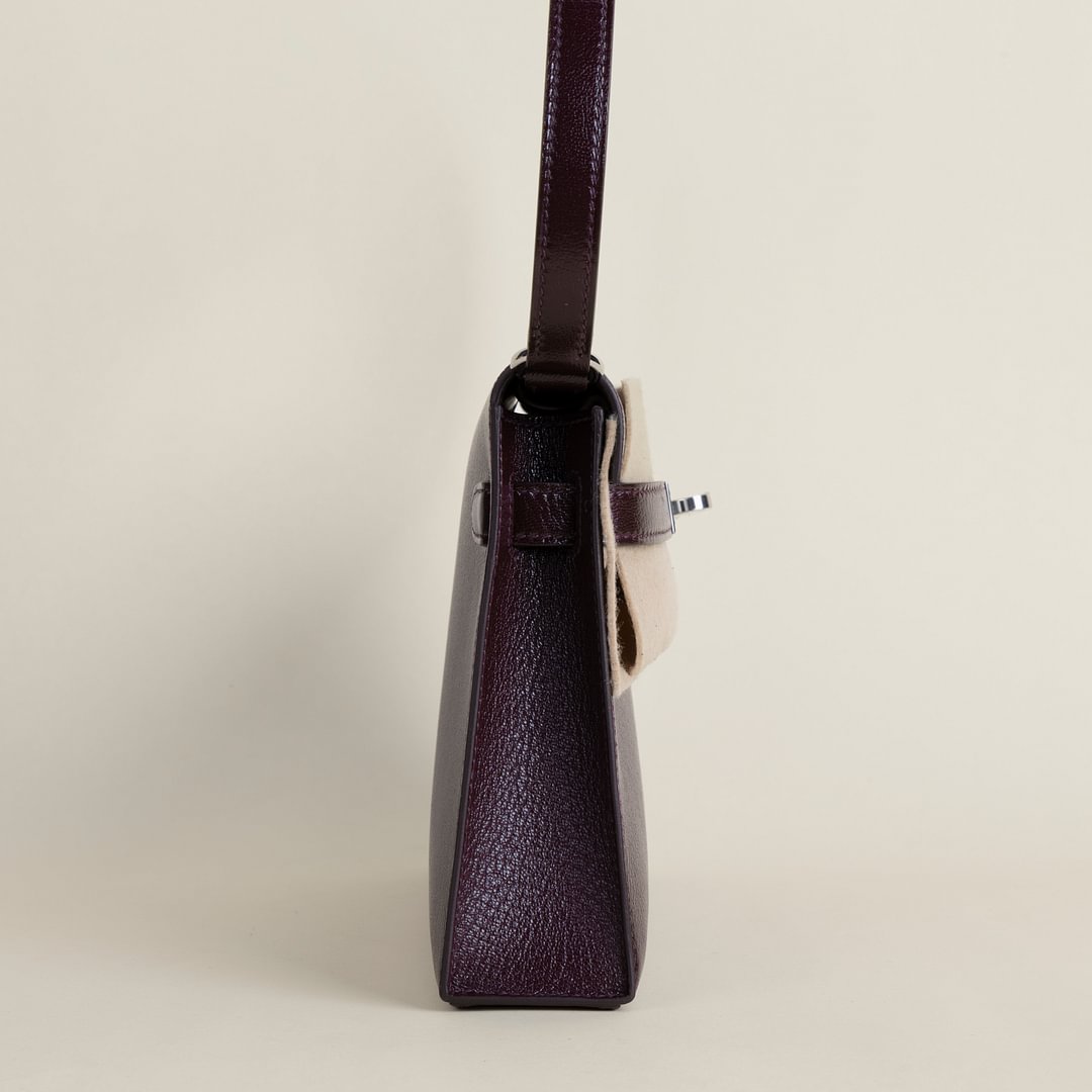 Kelly Elan Chevre 0G Rouge sellier PHW