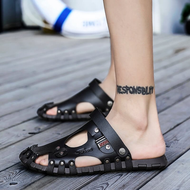 Men's Closed Toe DualPurpose Sandals