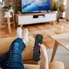 M5 Air Mouse Keyboard Remote Rechargeble 2.4G+BT5.2 7 Color Backlit for Smart TV
