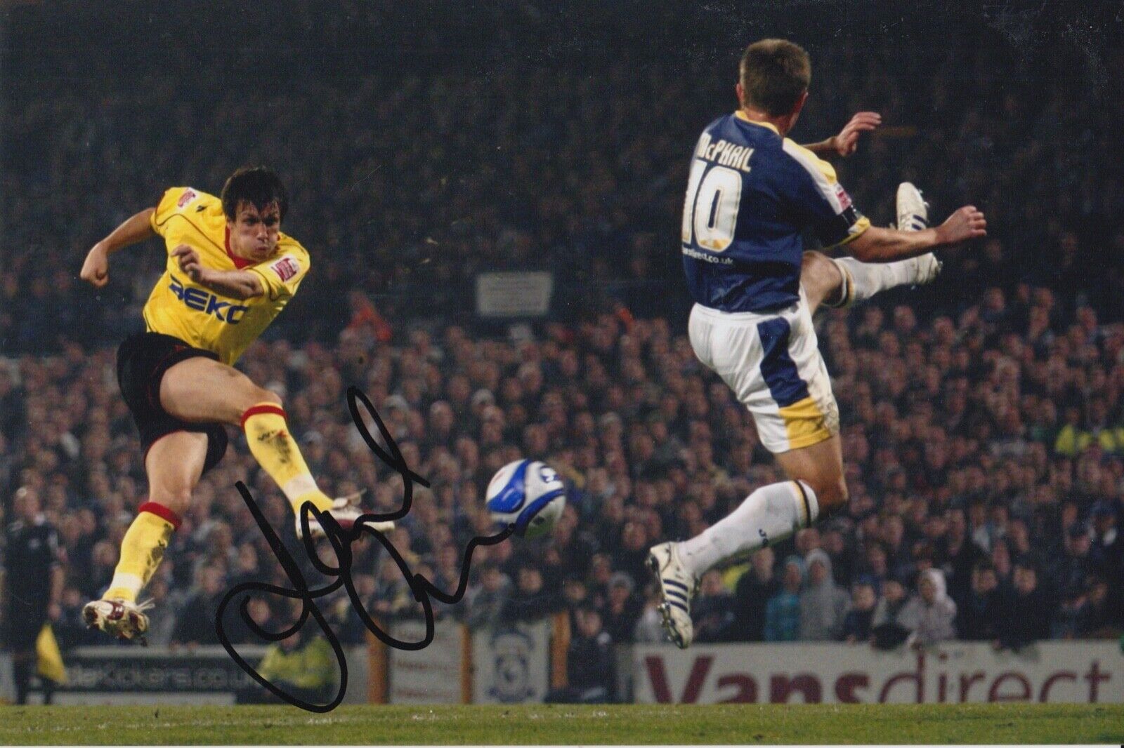 Jack Cork Hand Signed 9x6 Photo Poster painting - Watford - Football Autograph 1.