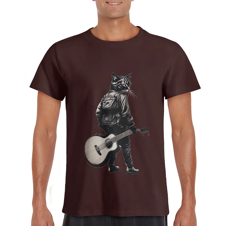 Cat T-Shirt Lonely Singer