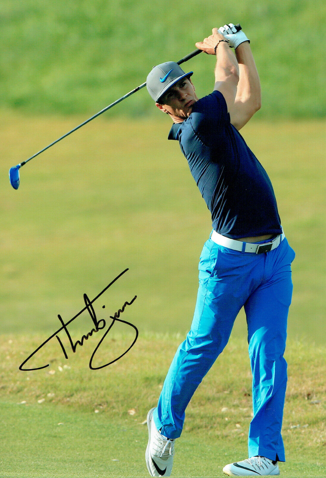 Thorbjorn OLESEN SIGNED Autograph World Golf Championship Photo Poster painting AFTAL COA