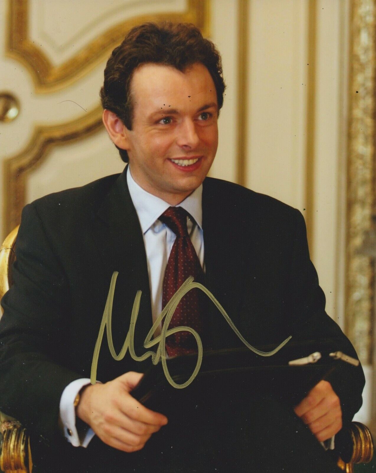 Michael Sheen Signed The Queen 10x8 Photo Poster painting AFTAL