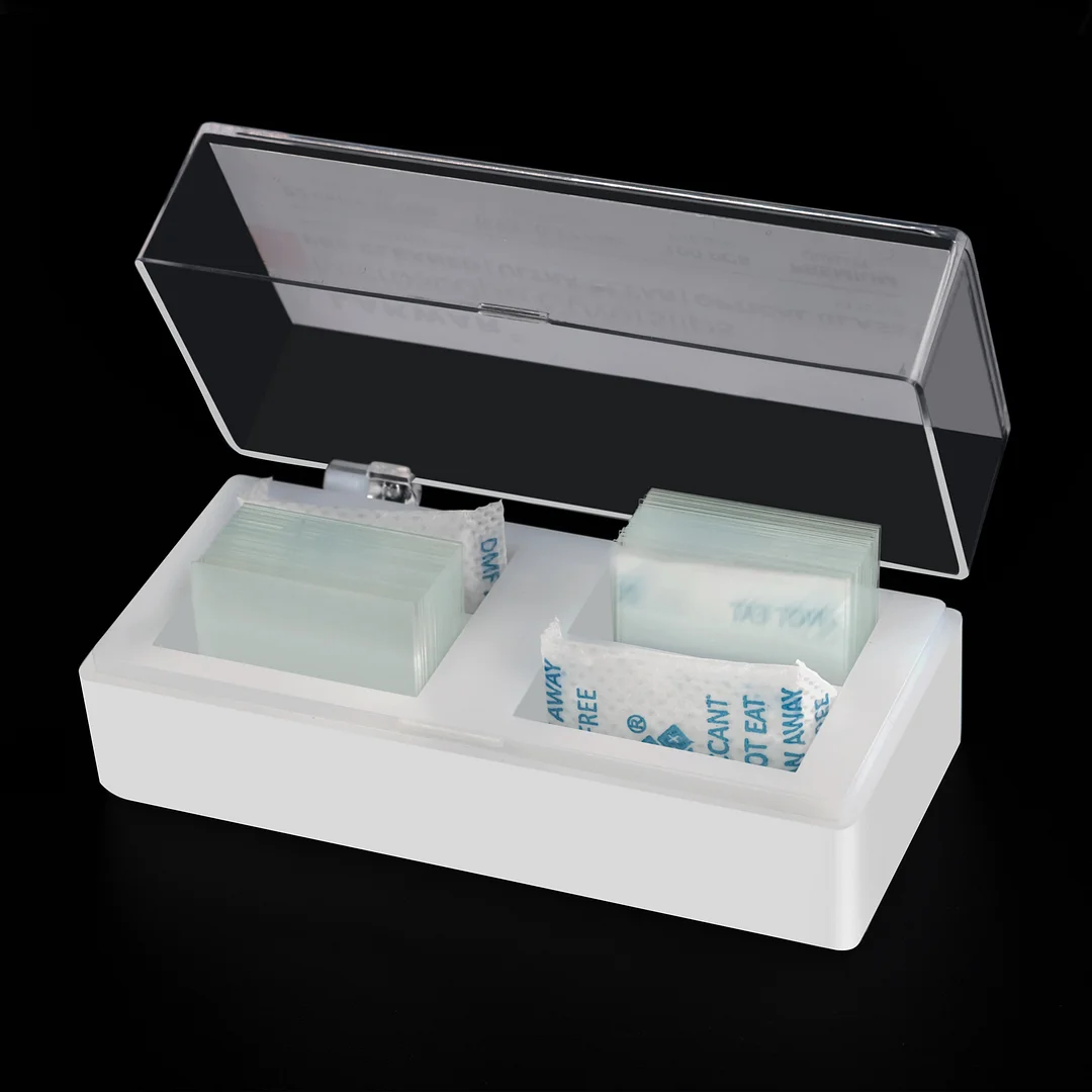 Standard Microscope Cover Slips, 22x22mm, Coverslips Cover Glass for Monocular Binocular Trinocular Microscopes(Pack of 100)