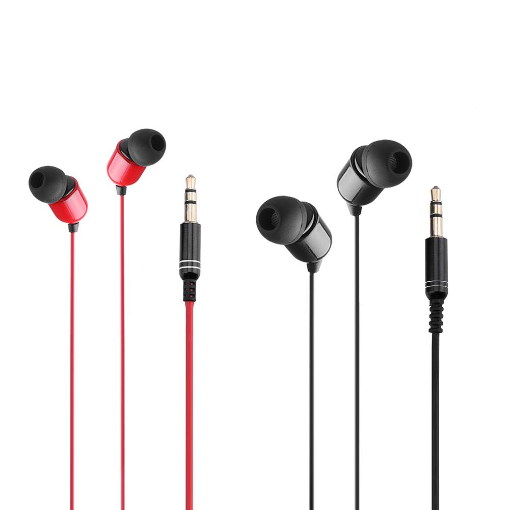 

Universal 3m In-Ear Earphone Monitor Headphones Headset HiFi Stereo Earbuds, Black, 501 Original