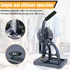 [US Local Warehouse] Semi Automatic Tarpaulin Eyelet Press with 5000Pcs Metal Eyelets 10mm Hand Press Eyelet Grommet Machine for Fabric Leather Banners DIY Projects