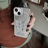 iphone fashion diamond butterfly phone case