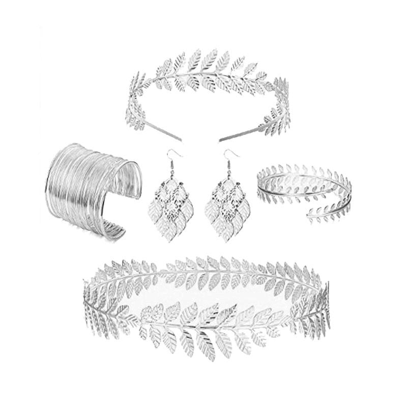 Jewelry    Wind Retro Personality Leaves Bracelet Arm Ring Hoop