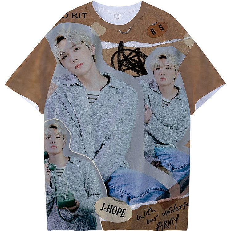 BTS DECO KIT Member T-shirt