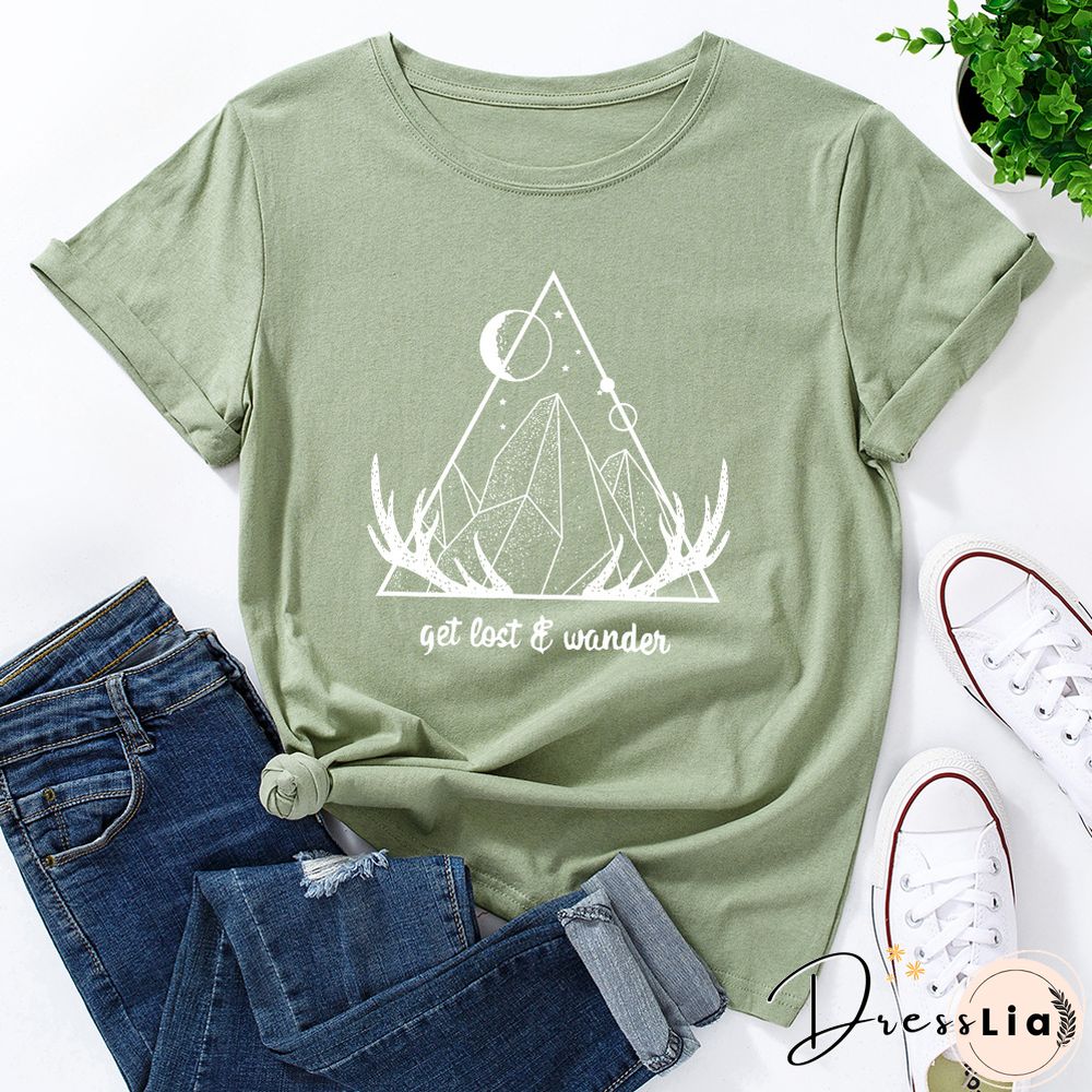 Graphic Tees For Women Cotton Short Sleeve Tee Woman T-Shirts Female Shirt Tops Summer
