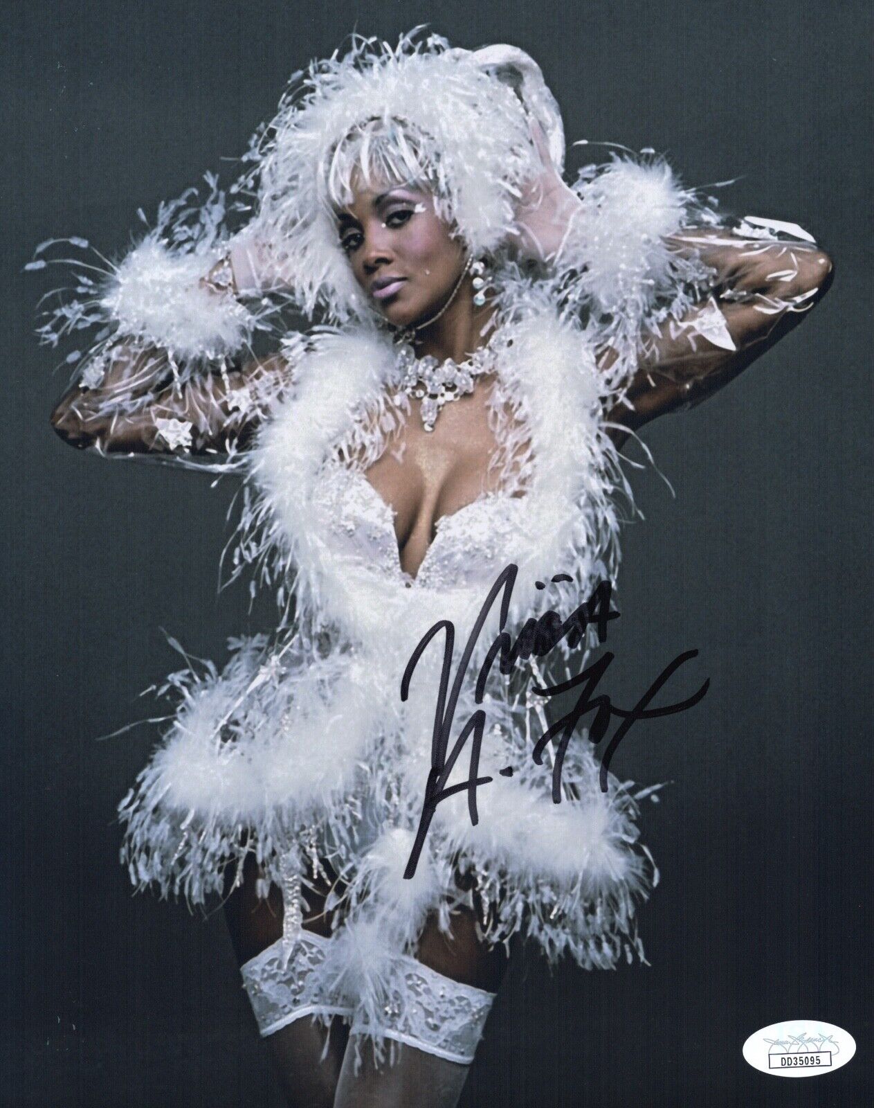 VIVICA A. FOX Signed 8x10 Photo Poster painting BATMAN & ROBIN In Person Autograph JSA COA