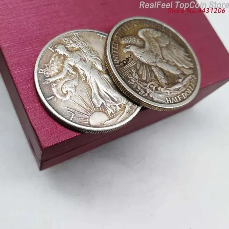 1916-1933 Silver Eagle & Walking Liberty Ultra High Relief Coin