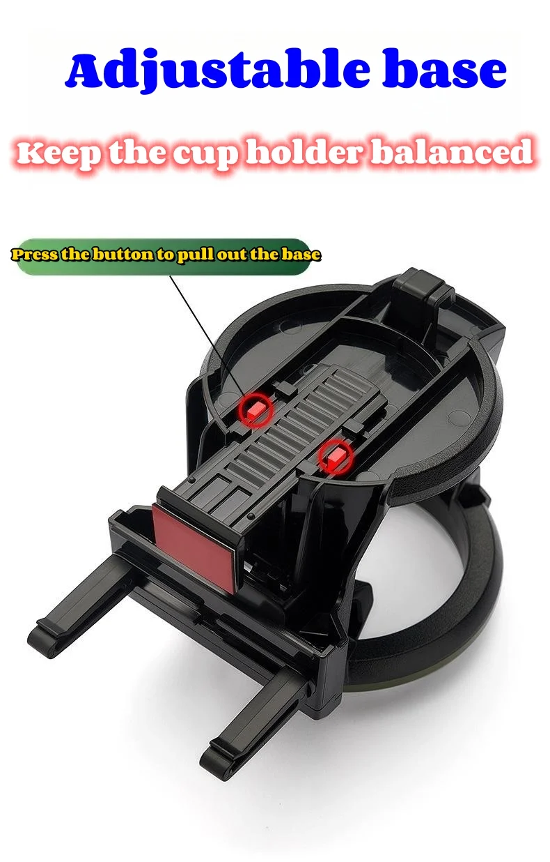 Car water cup holder car air conditioner air outlet beverage holder