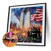Diamond Painting -DIY Full Square Drill Fire Hero(45*45 CM)