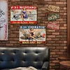 2PCS Airplane Girl - Metal Tin Signs Set(8*12Inch/12*16Inch)