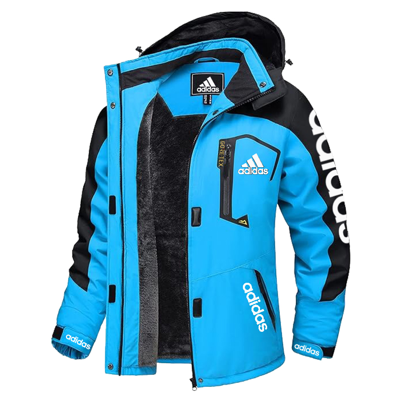 adidas 2025 vízálló és szélálló férfi hegyi kabát