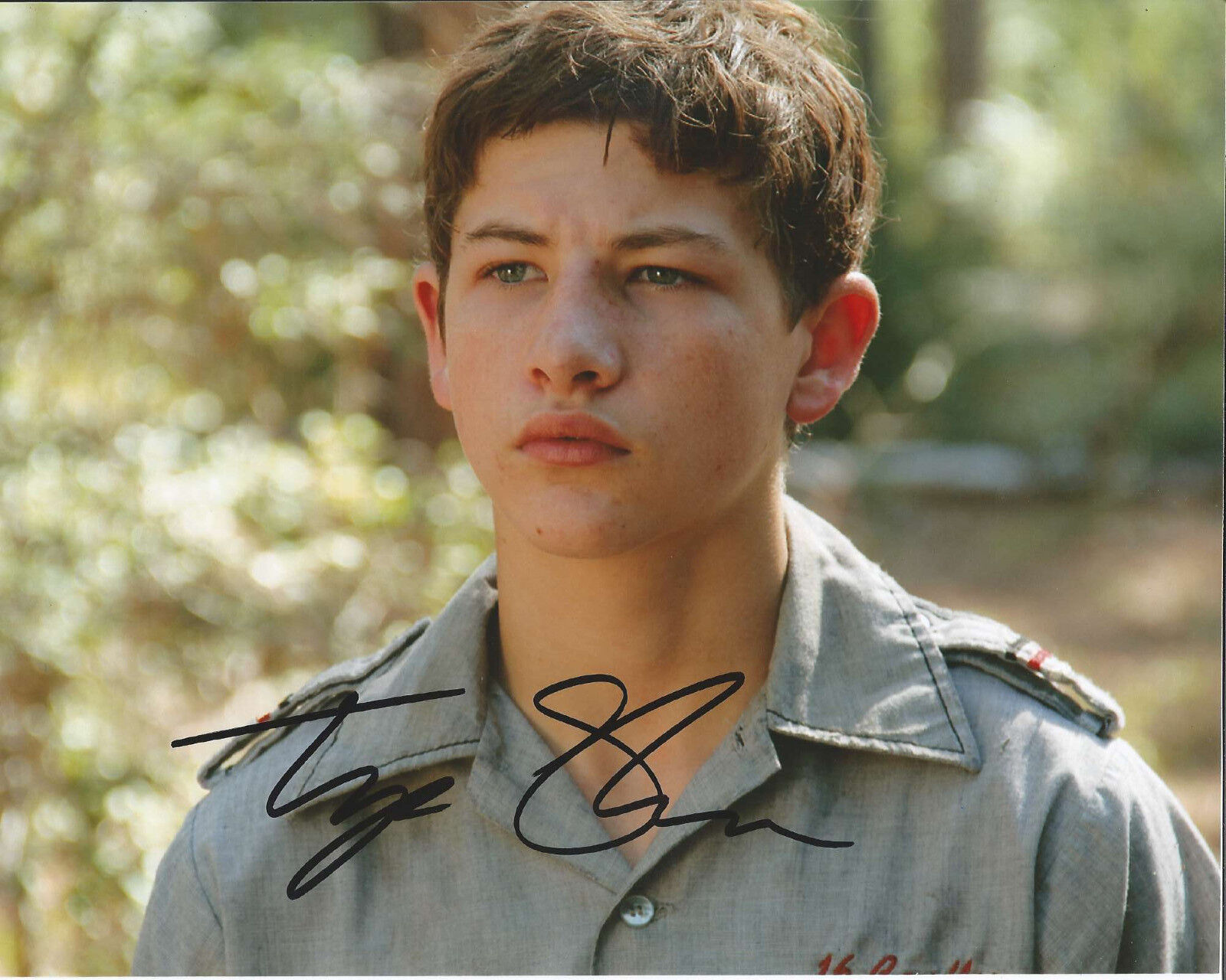 TYE SHERIDAN SIGNED AUTHENTIC 'MUD' 8X10 Photo Poster painting w/COA JOE THE FORGER TREE OF LIFE