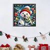 Diamond Painting -DIY Round Drill Christmas Polar Bear(40x40cm)
