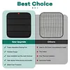 Blackout Cover Foldable Car Sun Shield Car Sun Screen for Travel Trailer Caravan