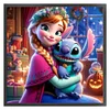 Princess Anna And Stitch-11CT Stamped Cross Stitch 40*40cm/15.75*15.75in