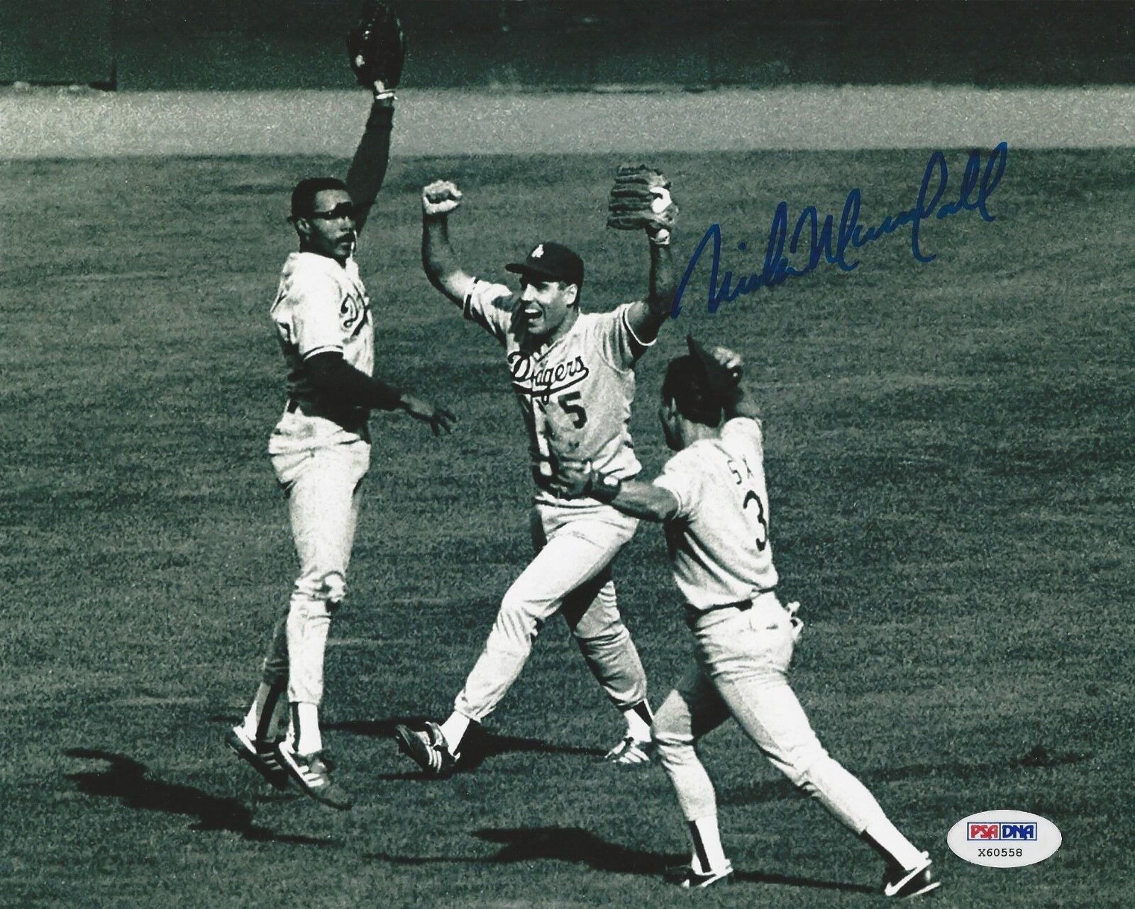 Mike Marshall Los Angeles Dodgers signed 8x10 Photo Poster painting PSA/DNA # X60558