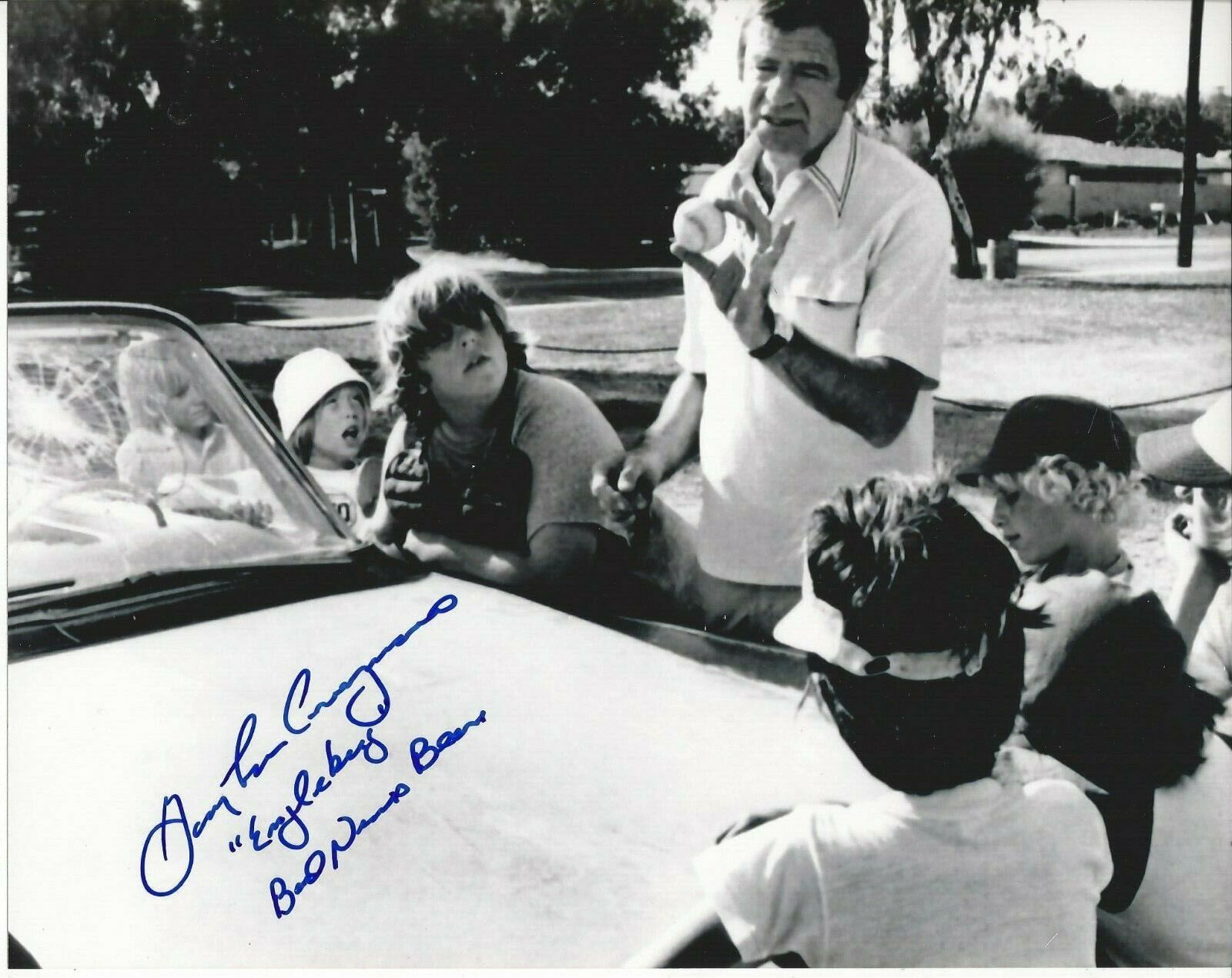 Gary Lee Cavagnaro Autograph 8x10 The Bad News Bears Engleberg#1