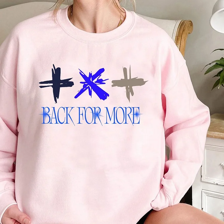 TXT Album The Name Chapter: FREEFALL Back for More Logo Sweatshirt