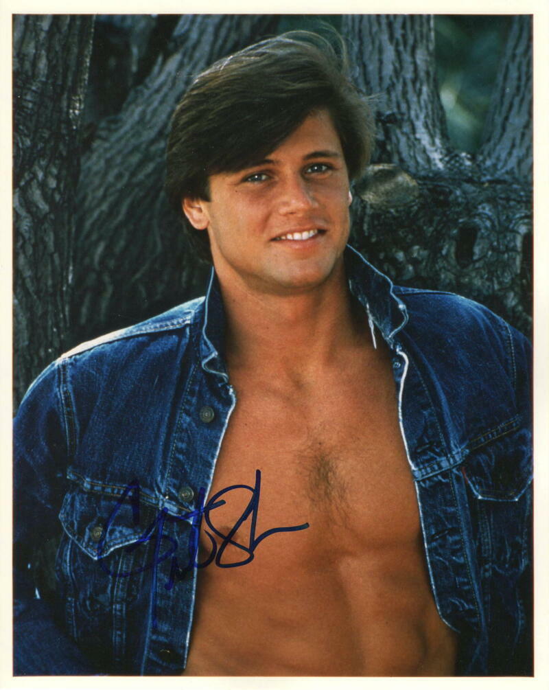 GRANT SHOW SIGNED AUTOGRAPH 8X10 Photo Poster painting - MELROSE PLACE & DYNASTY STAR, VERY RARE