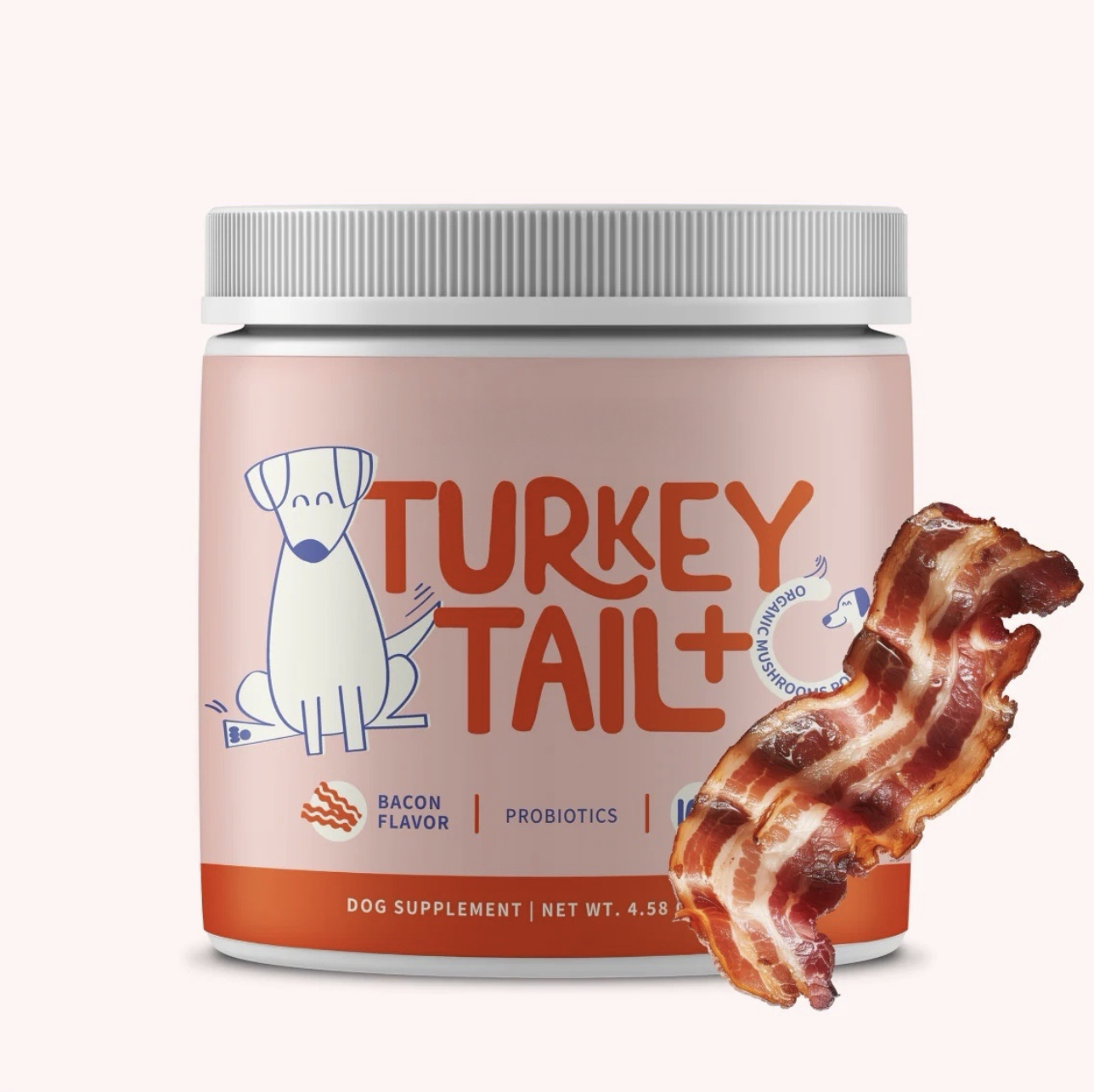 Turkey Tail + Probiotic Powder for Dogs