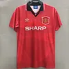 Joyfball 1994-1996 Retro Manchester United Home Football Shirt 1:1 Thai Quality
