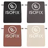 Child Seat ISOFIX Switch Cover 2059200806 for Benz C Class W253 15-21 (Black)
