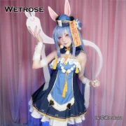 [Wetrose] In Stock Hololive JP Usada Pekora 兎田ぺこら Pe-kyonshi Chinese Zombie Girl Outfit Cosplay Costume コスプレ衣装