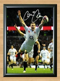 Chris Ashton England World Cup Try Signed Autographed Photo Poster painting Poster Print Memorabilia A2 Size 16.5x23.4