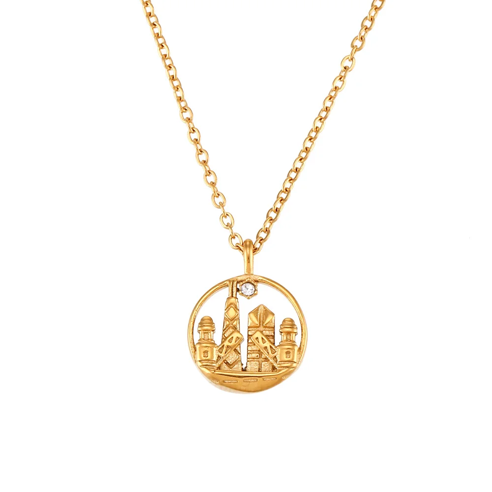 'The Traveler' City Necklace