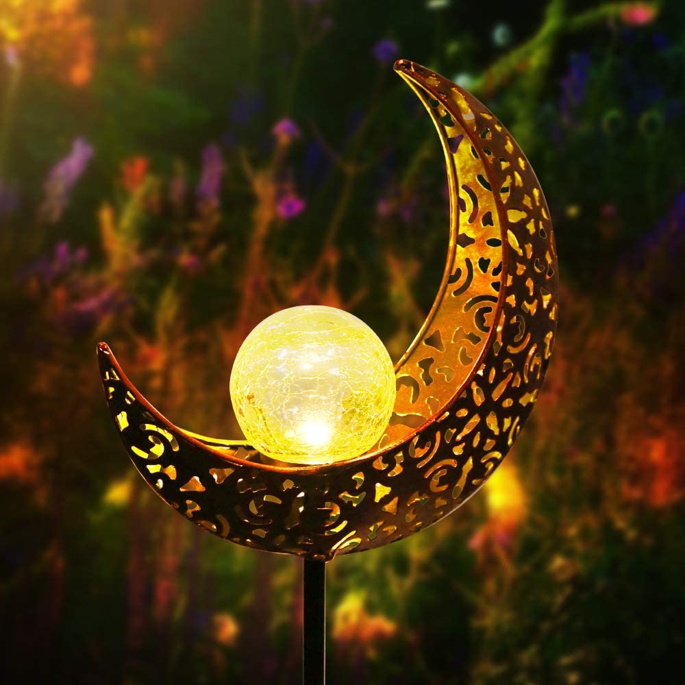 Solar Crescent Moon Lamp