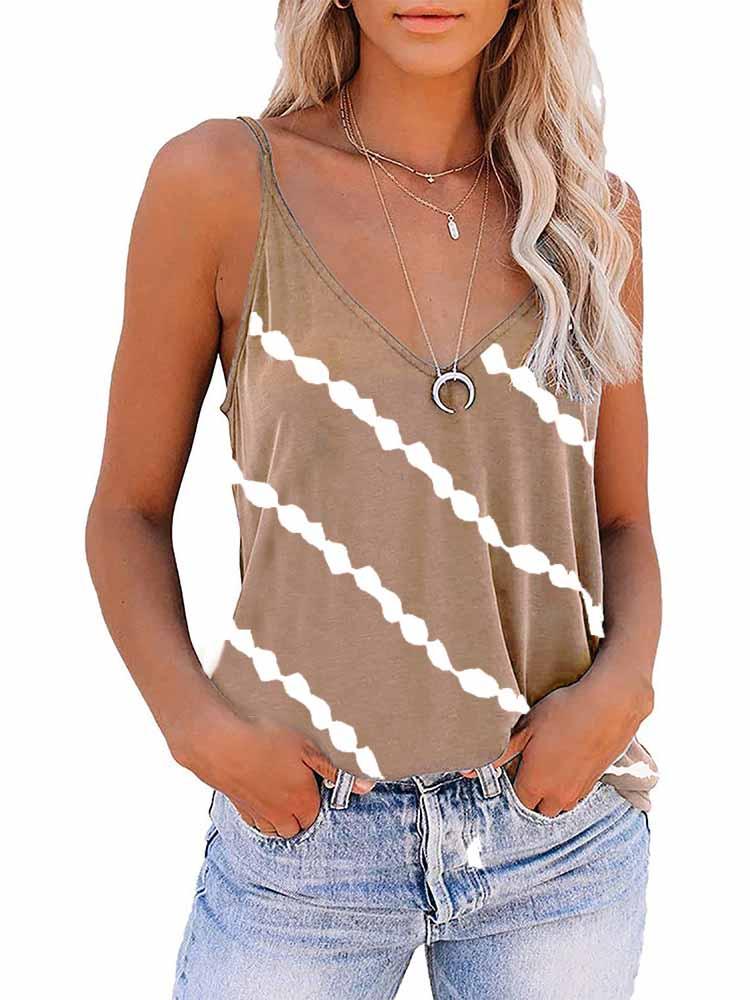 Women Half Sleeve V-neck Solid Color Dress