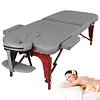 [US Local Warehouse] Beauty Massage Table Height Adjustable with Carrying Bag for Physiotherapy Shops