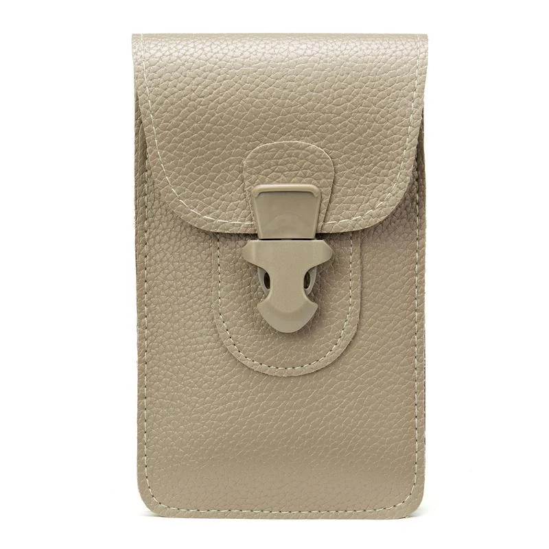 Men's Soft Waist Bag Mobile Phone Bag Belt Bag