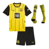 Borussia Dortmund Home Kids Soccer Jerseys Full Kit 2024/25