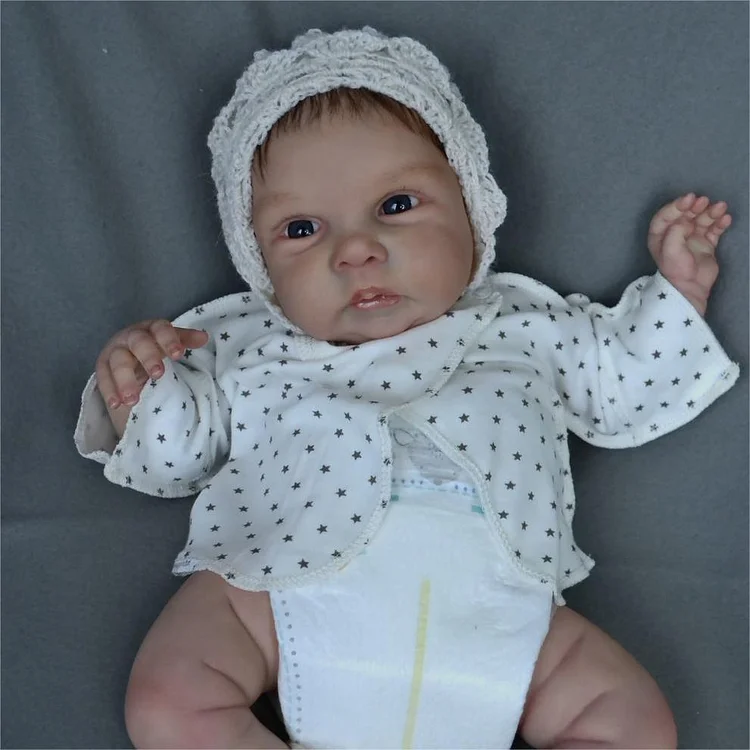  [New2023] 20" Realistic and Super Lovely Girl Named Edna Cloth Body Baby Doll - Reborndollsshop®-Reborndollsshop®