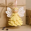 Angel Doll DIY Crochet Kit for Beginners Adults Birthday Gifts Easy Arts and Crafts Knitting Kit with Step-by-Step Tutorials