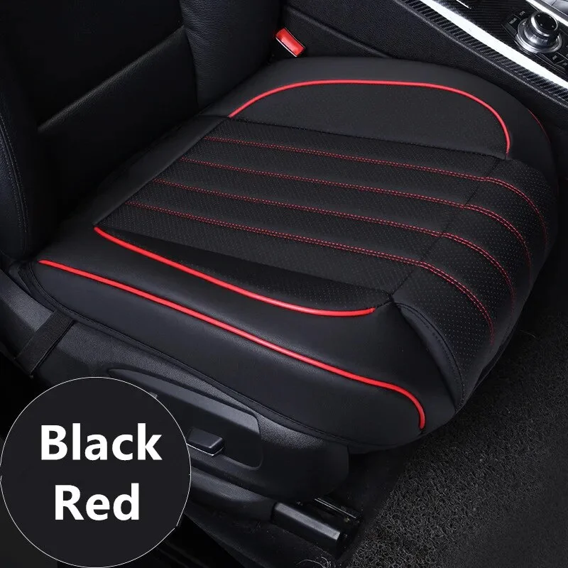 Car Seat Extension Leg Rest Cushion PU Leather Car Front Seat Anti-skid Pad Universal Extended Seat Modification Accessories