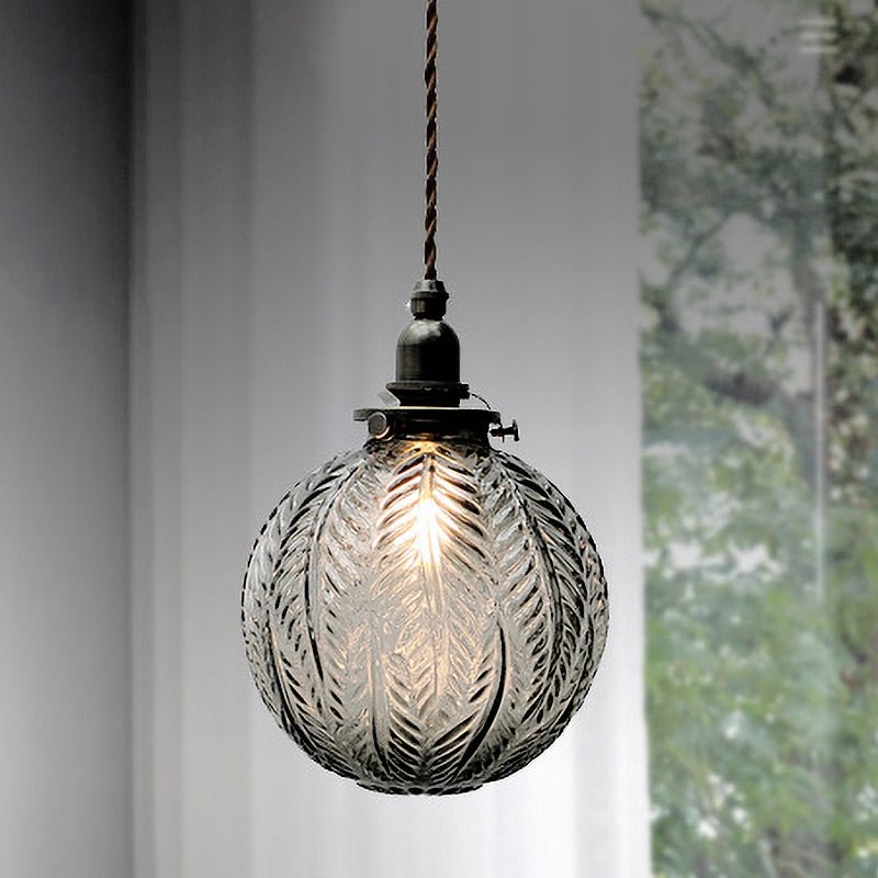 Feather Design Global 1-Head Glass Pendant Light