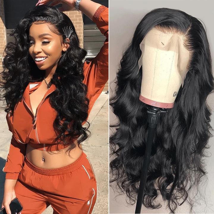 Body Wave 360 Lace Frontal Human Hair Wigs With Baby Hair Summer Breathable