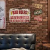 Bar Rules - Metal Tin Signs(8*12Inch/12*16Inch) - Bar
